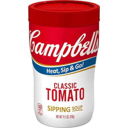 Campbells Campbell's On The Go Tomato Ready To Serve Soup 11.1 oz., PK8 000013736